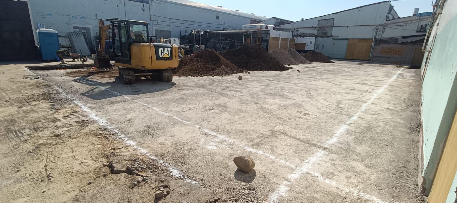 TRABAJOS DE TERRACERIAS BODEGA - Urbanización en CDMX